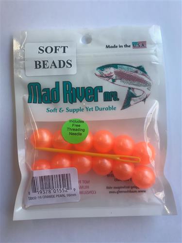 Soft Beads, Speckled Peach